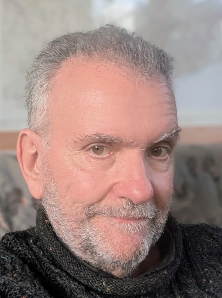 Peter Chowney, three quarter profile
